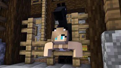 Watch Minecraft characters have hot sex with four horses in this exciting porn video!