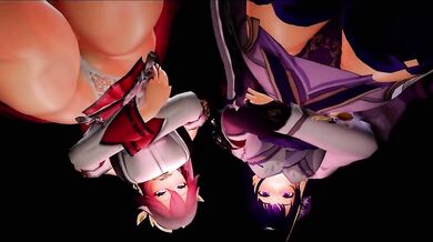 A young girl, named Dusty, is caught masturbating while watching hentai MMO videos on her computer, when suddenly she hears a knock on the door