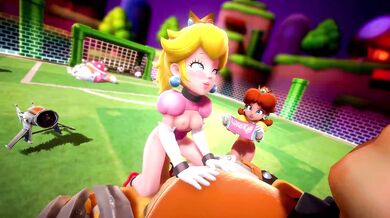 Watch as this hot babe, Peach Sore Loser, wears a sexy corset in the hentai porn video On Model3d