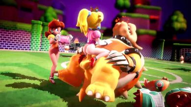 Watch as this hot babe, Peach Sore Loser, wears a sexy corset in the hentai porn video On Model3d