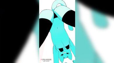 Sexy Nicole Watterson gets fucked by a big cat in the forest