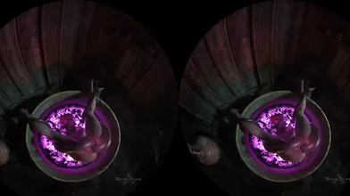 Watch as this lucky girl gets awaken by a tentacle monster in virtual reality, causing her to become aroused beyond control!