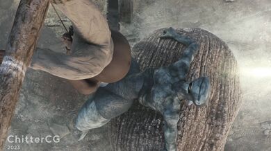 The Perfectly Bloated and Bound Submissive! [ChitterCG]