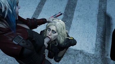 Harley gets banged by Black Canary