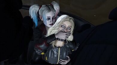 Harley gets banged by Black Canary