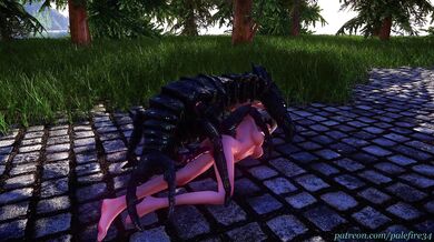 Hey, baby! Want to try some unique and kinky challenges with a sexy insectoid monster?