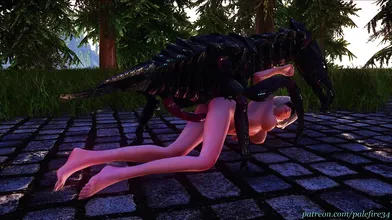 Hey, baby! Want to try some unique and kinky challenges with a sexy insectoid monster?