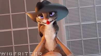 Bratty Officer Judy Hopps Gets Dominated By Wigfitter in a Wet T-Shirt Contest