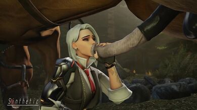 Watch Ashe getting a fresh protein shake! This synthetic R18 hentai video will leave you breathless