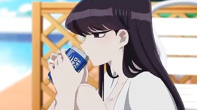 Sexy Beach Blowjob with Masturbation and Cumshot