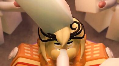 Watch as Azoukl gets a Roblox blowjob in this hot porn video!