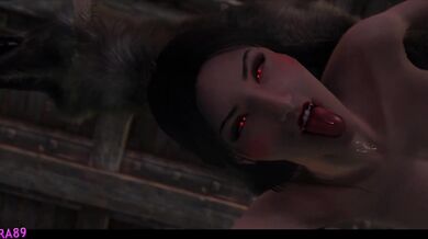 A journey into anal pleasure - Valeries anal training in Skyrim!