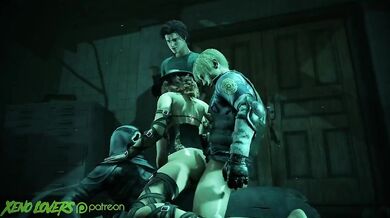 Buffy, Faith and Willow Hardcore Three-way! (BtVS)