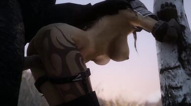 The Mighty Werebear Claims the Elven Spy as His Mate in this Hentai Video by IzzyGuy1234!