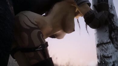 The Mighty Werebear Claims the Elven Spy as His Mate in this Hentai Video by IzzyGuy1234!