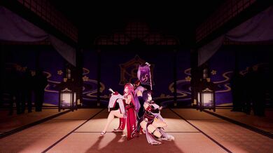 A group of sexy demonic dogs are having an orgy in the woods, and they call it Inuzuma MMD!