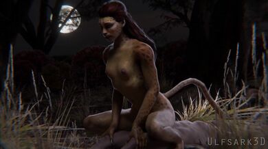 "Sexy Cheetah Ulf Sark in 3D"