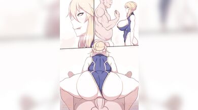 'Tenma-sensei's Lesson Plan: Artoria's Tantric Cunt Worship'