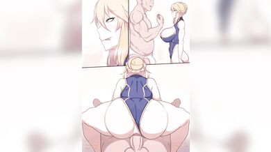 'Tenma-sensei's Lesson Plan: Artoria's Tantric Cunt Worship'
