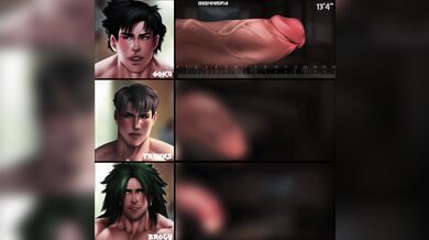 "The Ultimate Dragon Ball Z Penis Chart"