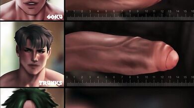 "The Ultimate Dragon Ball Z Penis Chart"