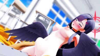 "Nakamasa and Ichika (Blue Archive) [Kaotaro12]"