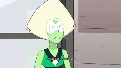 Peridot auditions for her first pornographic film.