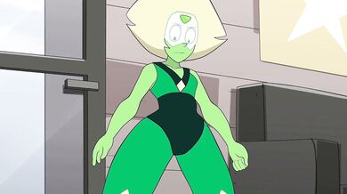 Peridot auditions for her first pornographic film.