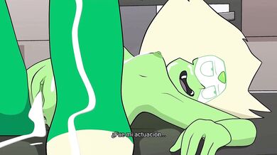 Peridot auditions for her first pornographic film.