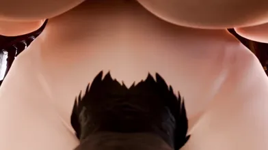 "The Futanari Panda Girl Gives You a Sensual Facial"