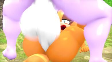 'Fireman Logan and his Blazing Stick in the Forest'