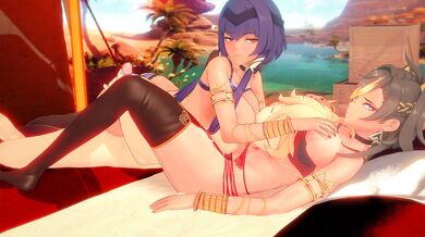 "Juicy Yohika: The Seductive Sandwich Maker"