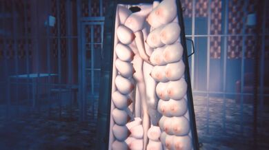 'Cumming in the Coffin of Ahanubis - Busty Iron Maiden'