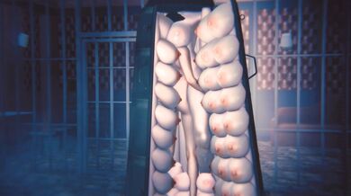 'Cumming in the Coffin of Ahanubis - Busty Iron Maiden'