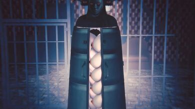 'Cumming in the Coffin of Ahanubis - Busty Iron Maiden'