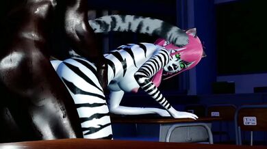 'Curvy Catgirl in a Sexy Lingerie'