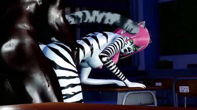 'Curvy Catgirl in a Sexy Lingerie'
