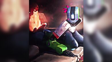 'BASTION'S BIG EDIT-OVERWATCH HENTAI MILK VIDEO'