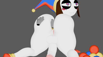 "Hentai Pomni and the Anal Show, Starring SsnomAly - Goal 1k X Twitter Followers WIP"