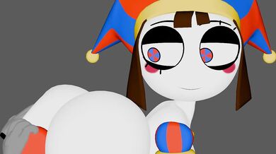 "Hentai Pomni and the Anal Show, Starring SsnomAly - Goal 1k X Twitter Followers WIP"