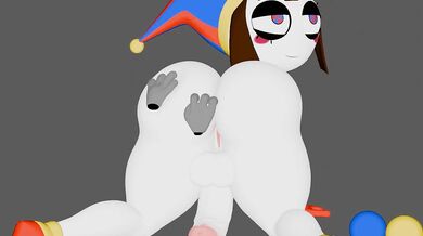 "Hentai Pomni and the Anal Show, Starring SsnomAly - Goal 1k X Twitter Followers WIP"