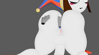 "Hentai Pomni and the Anal Show, Starring SsnomAly - Goal 1k X Twitter Followers WIP"