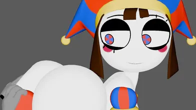"Hentai Pomni and the Anal Show, Starring SsnomAly - Goal 1k X Twitter Followers WIP"