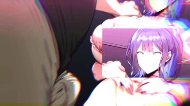 "Busty Lady's First Time in the Hentai Video Store"