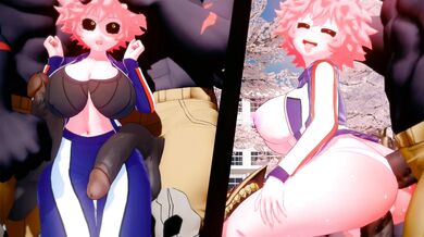 'Mina, Ashido and the Nekomus'