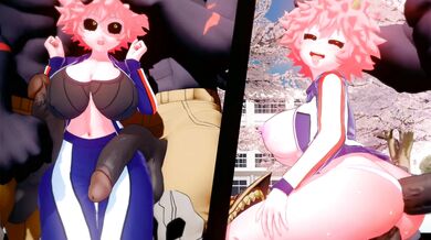 'Mina, Ashido and the Nekomus'