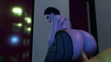 'Watch Me Ride My Husband's Big Black Dildo Like A Pro[Overwatchlover321]'