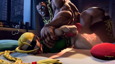 "Sexy Bikini Cammy: Street Fighter Hentai Porn Parody with Hardcore BGM"