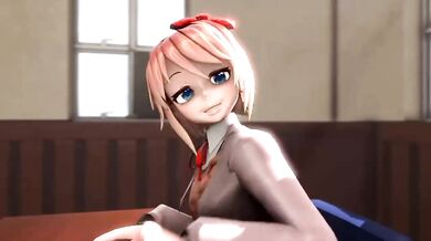 'The Curious Case of Sayori the Sexy Ghost - A Hentai Adventure'