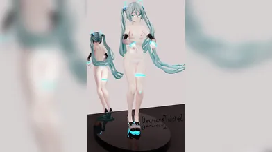 "The Sultry Maid and the Lecherous Master: A Sexual Escapade with Hatsune Miku in R-18 Mode"